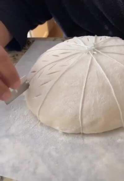 Pumpkin sourdough found online