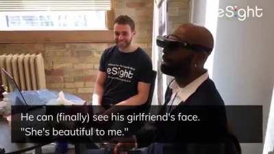 Blind man sees for the first time in 38 years