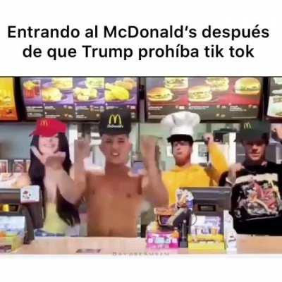 X favor solo quiero un mcburger