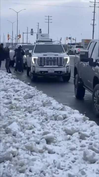 Toronto Tow Truckers War it Out