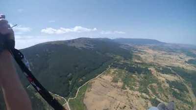 Trying to get down. Still at Arcones, Segovia, Spain (1853m, 6077 ft). Last weekend :)