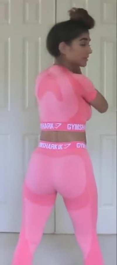 Pink sweatpants