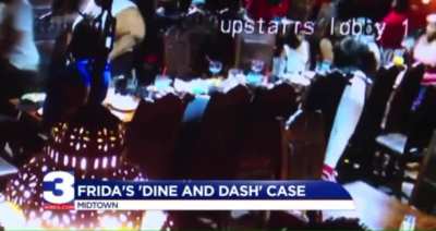 Group of 16 people dine and dash on a $420 restaurant bill. They even berate and shove staff