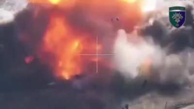 FPV operators of the 38th OBrMP vaporized Russian &quot;Tiger-M&quot; in Krasny Yar, Donetsk region. 24.10.24