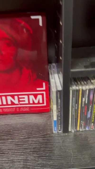 Video of my Eminem collection! (w/ appropriate background music)