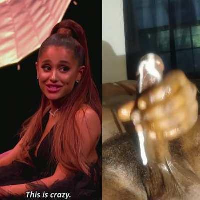 Ariana Grande loves to see it