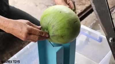 This Coconut Cutting Machine