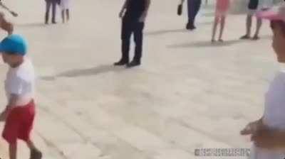 Kicking a mouse, WCGW?