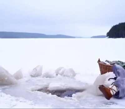 How Nordic people do the laundry.