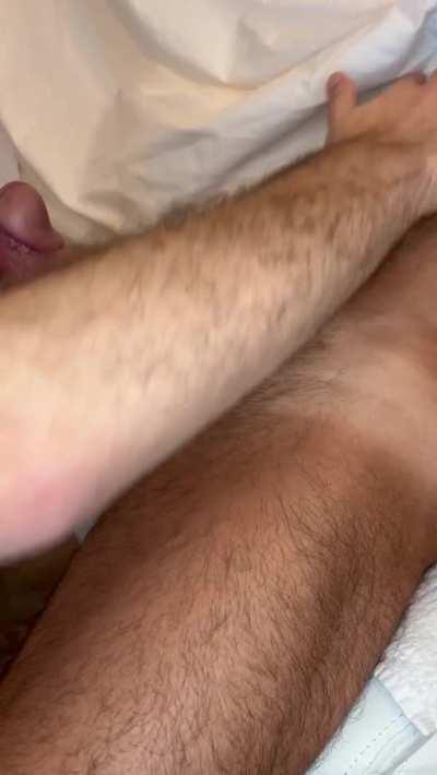 This BIG COCK belonged to a man with an even bigger heart. So I showed him some love. He shot a lot of cum. 🍆💦