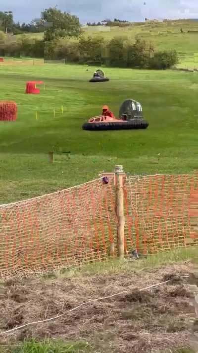 Hovercraft racing is insane 🤯