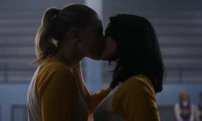 Lili kissing Camila Mendes