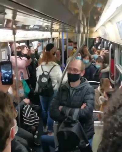 Parisian Subway Surprise Choir