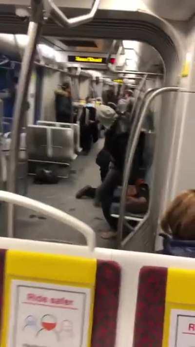 Man gets crushed on the TTC for not minding his own business