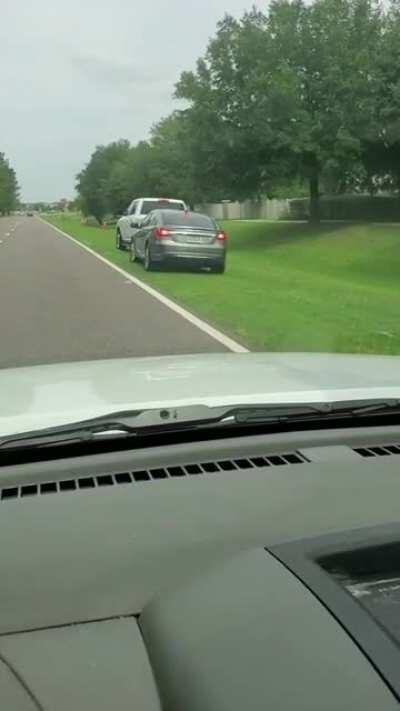 Road rage incident in Jacksonville, Fl