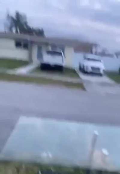 Throwing a Concrete BlocK onto a glass desk