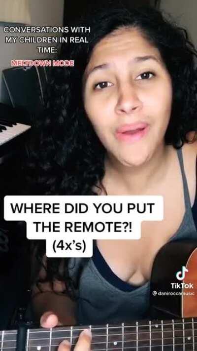 Where did you put the remote