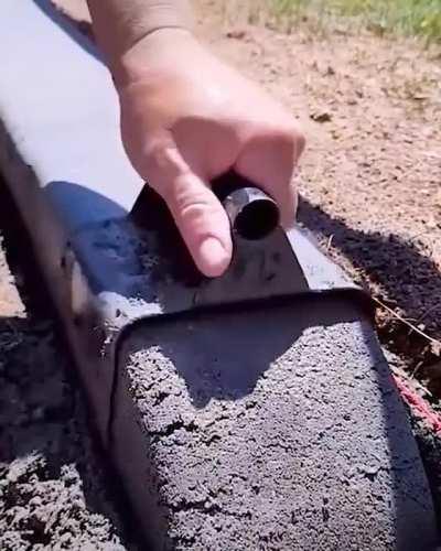 Shaping the curb