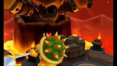 Is this why Junior teams up with Mario in Bowser's Fury