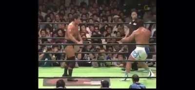 190 second Chop Off from Kenta Kobashi &amp;amp; Kensuke Sasaki at NOAH Destiny (2005)