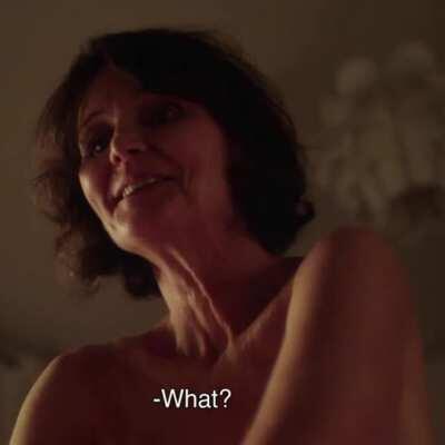 [Ass] [Topless] Charlotte Heinimann (58) in 'Paleontology' (2015)