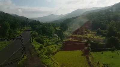 Get lost in the green carpet of Western Ghats, Konkan Railway