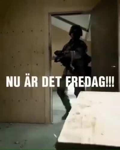 Nu är det fredag