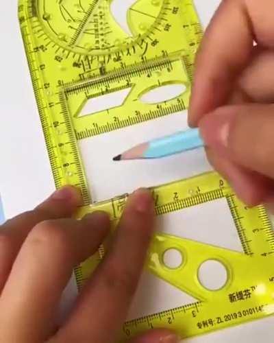 This Multifunctional Geometric Ruler