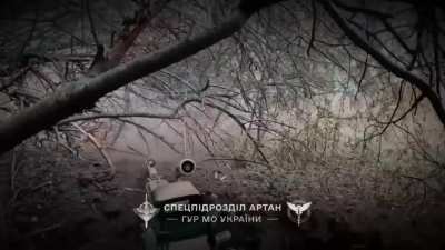 Assault on a Russian positions in the north of Kharkiv region from the first person of the Ukrainian military