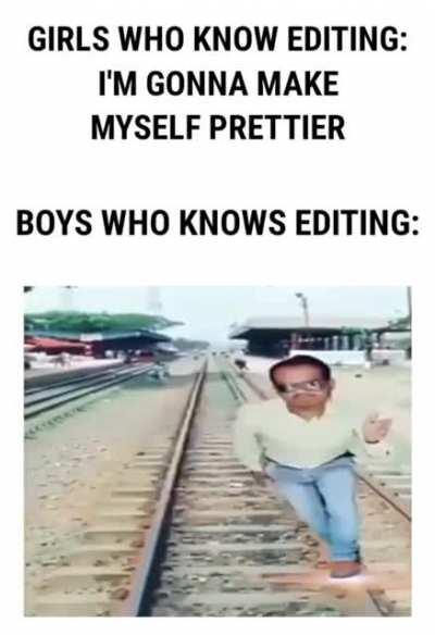 Boys with editing skills