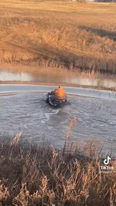 HMF while I drive this quad through a puddle.