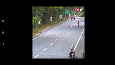 cycling on hard mode in Kaziranga India🐆