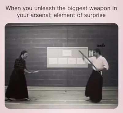 Element of surprise