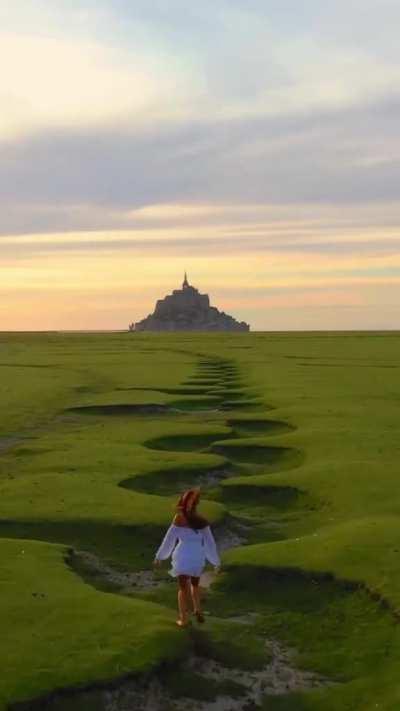 Mont Saint-Michel in Normandy