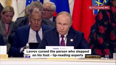 Lavrov's bad luck at the Brics summit. A person has stepped on the foot of Russia's 