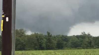 The tornado in Mullica hill this evening