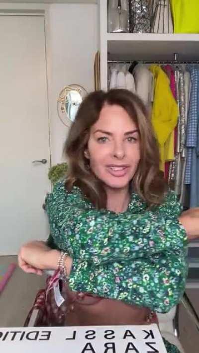 Trinny Woodall Nip Slip Live!