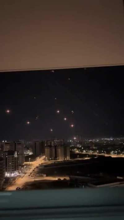 Iron dome in action