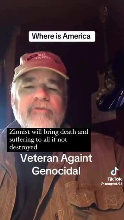 American veteran stands against funding the genocidal occupation in Palestine.