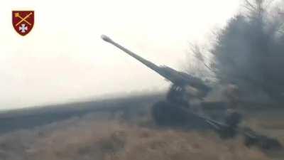 Ukrainian 44th Separate Artillery Brigade engages Russian targets with Western howitzers