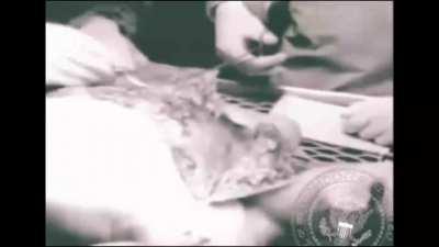 Has this alien autopsy clip ever been debunked? It does look scarily real.