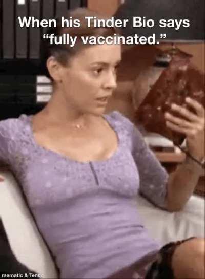 Got that vaccinated attitude