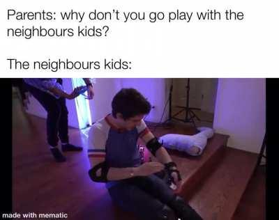 Those kids be wild