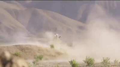 A brave Afghani soldier with RPG