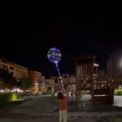 Meteor falling in Turkey