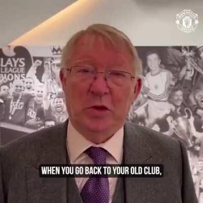 Sir Alex Ferguson's heartfelt message to Chicharito 