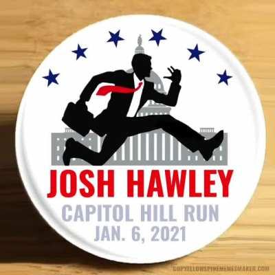 Josh Hawley Capitol Hill Run!