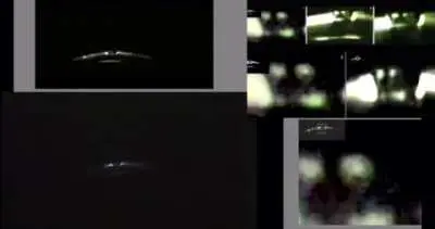 The best UFO footage ever or the best fake ever. (100 x zoom and stabilized).