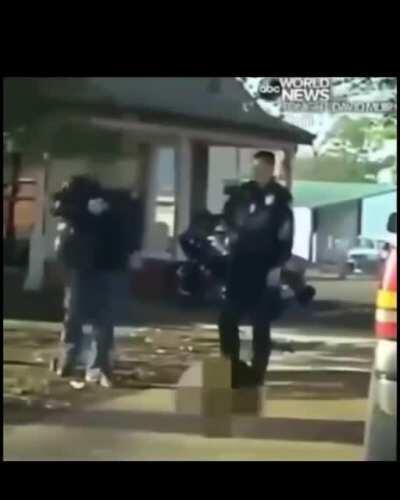 Guy pulls a gun on officer and ends up getting shot.