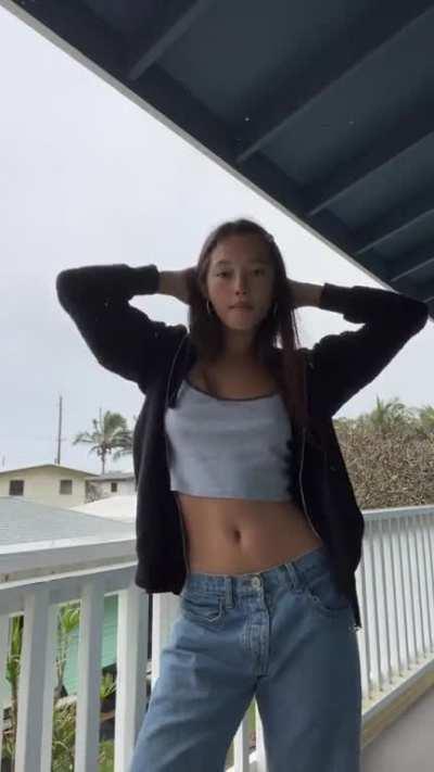 Lily Chee rain TikTok